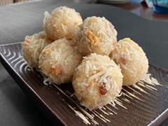 Coconut and Ding Ladoo