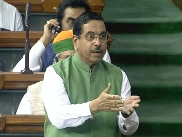 "Why Didn't He Speak First?": Union Minister Pralhad Joshi's Dig At Rahul Gandhi