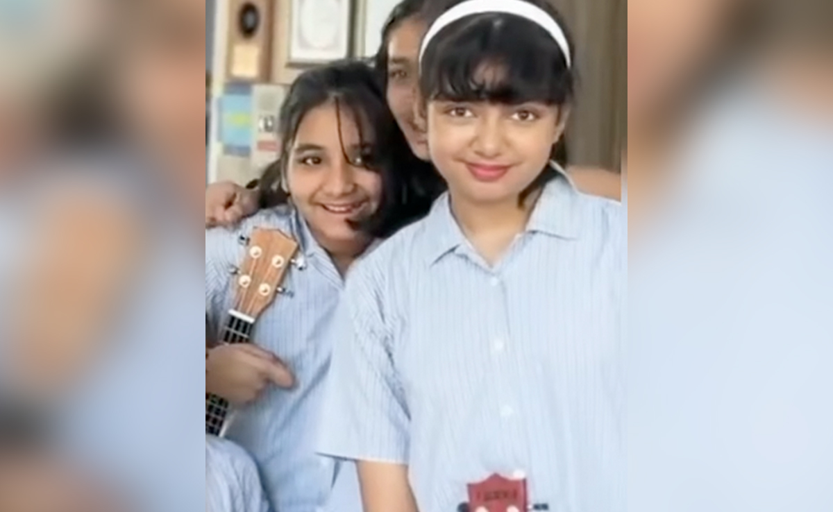 Watch: Video Of Aishwarya Rai Bachchan's Daughter Aaradhya From A School Event Goes Viral