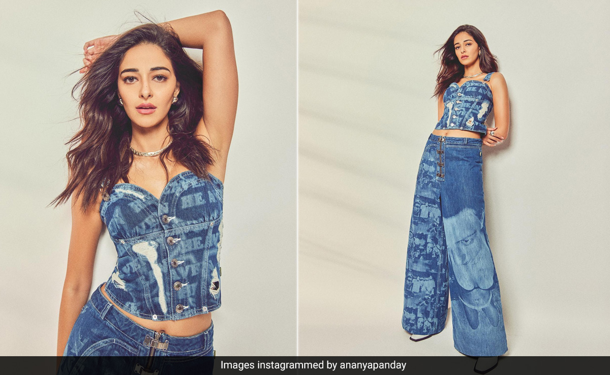 Ananya Panday's ₹40K Denim-On-Denim Look Will Make You Forget All About Your Jeans