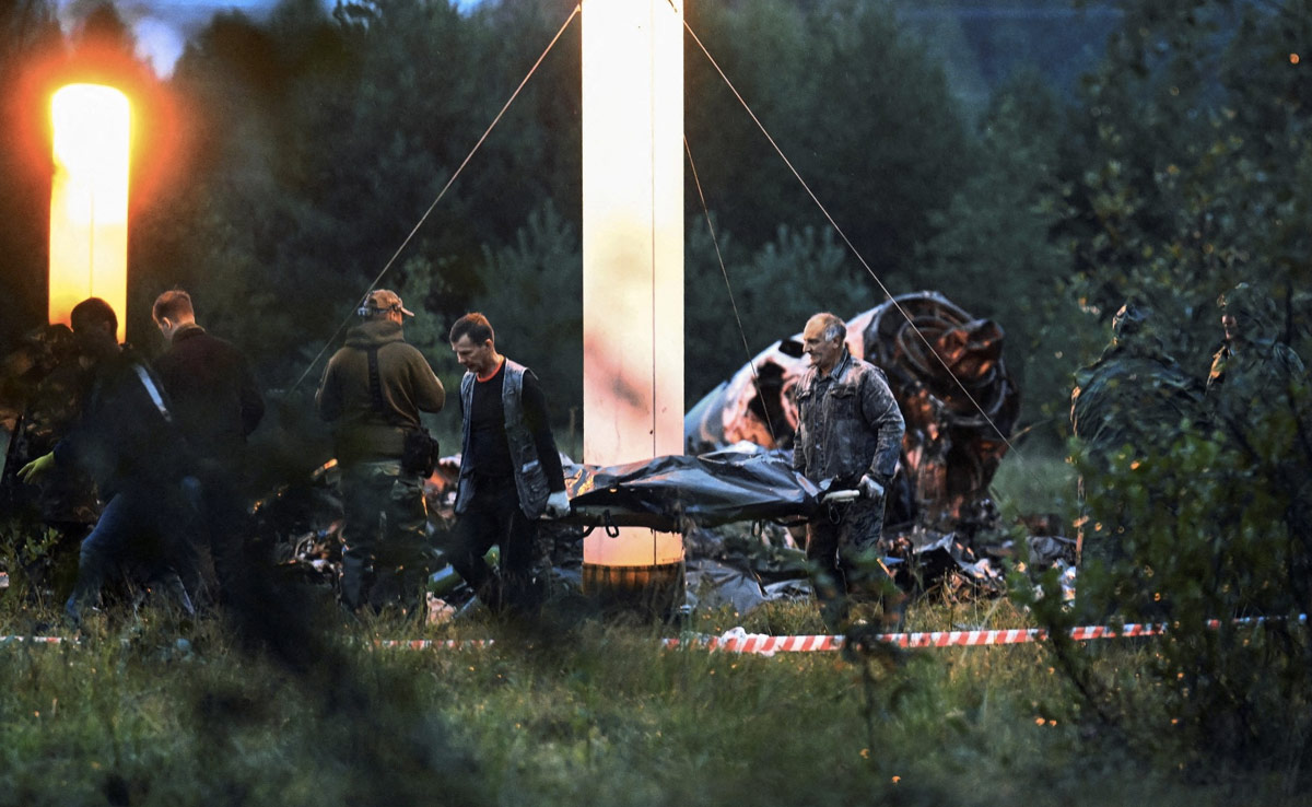 US Sees Missile Strike, Other Theories Behind Wagner Chief's Plane Crash