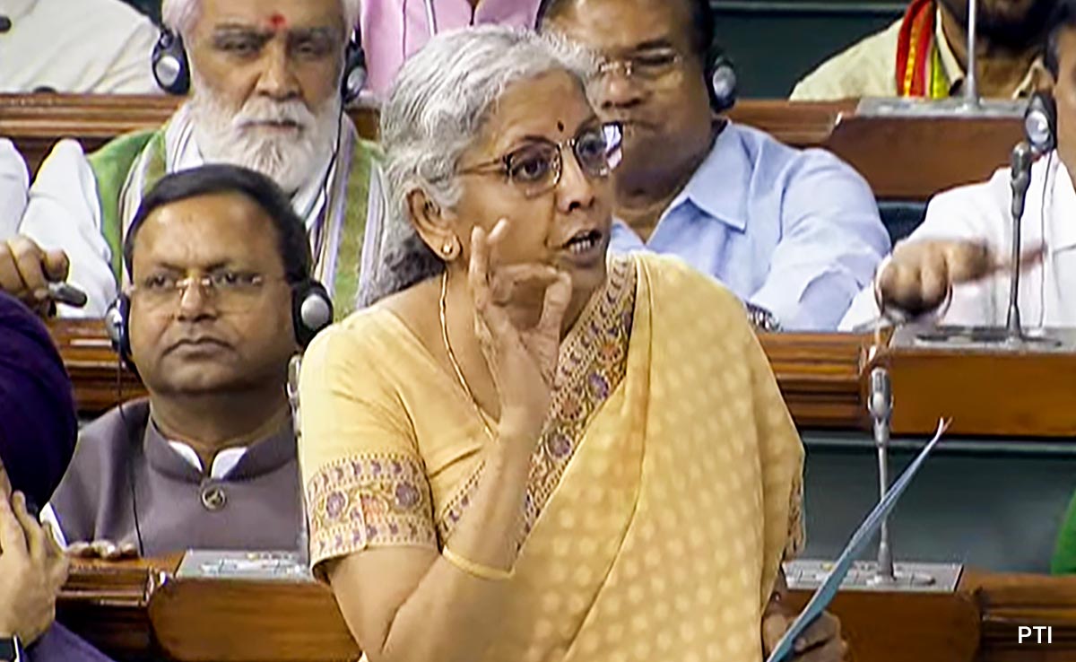 "Jayalalithaa's Saree Was Pulled": N Sitharaman To DMK On Women's Safety