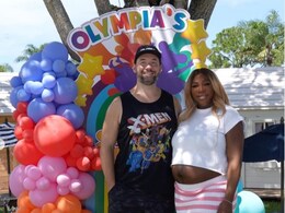 Serena Williams' Husband Pranks Her With This Unique Gender Reveal Cake