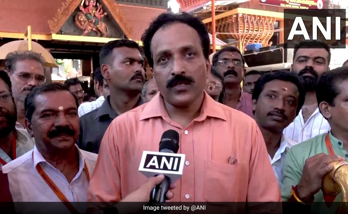 "I Explore Both Science And Spirituality": ISRO Chief On Temple Visit