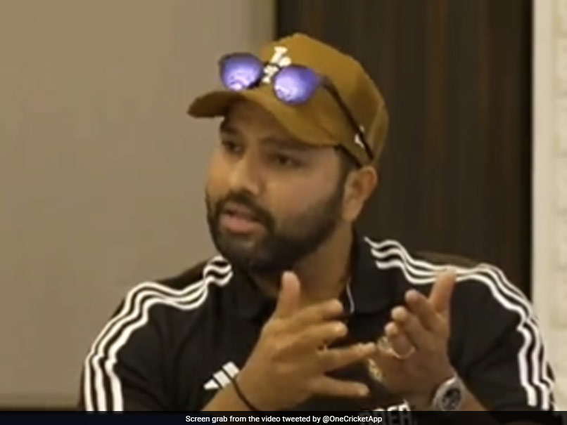 Watch: "<i>Pagalpanti Nahi</i>" - Rohit Sharma Pulls Batting Order Query Out Of The Park