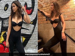 "If I Were An Outfit", Says Aisha Sharma In A Black Risque Jumpsuit "If I Were An Outfit", Says Aisha Sharma In A Black Risque Jumpsuit