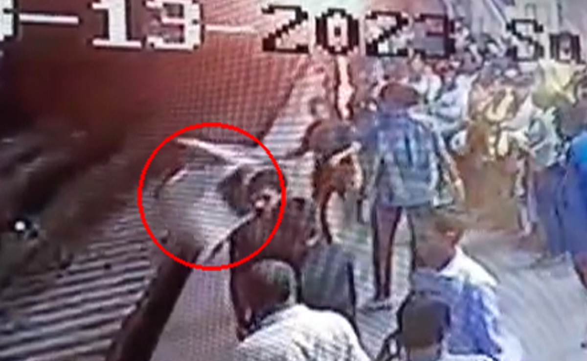 Man Falls On Tracks After Being Slapped. Train Runs Him Over Moments Later