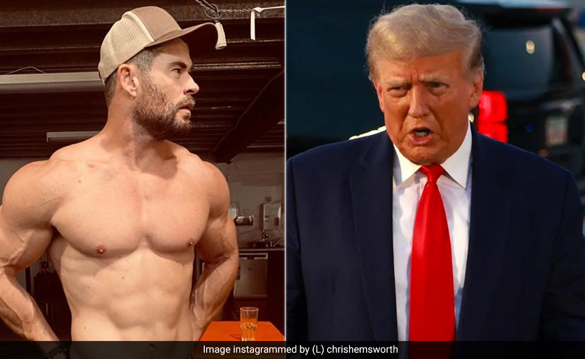 "He's Back": Social Media Reacts As Donald Trump Claims He's As Fit As Chris Hemsworth