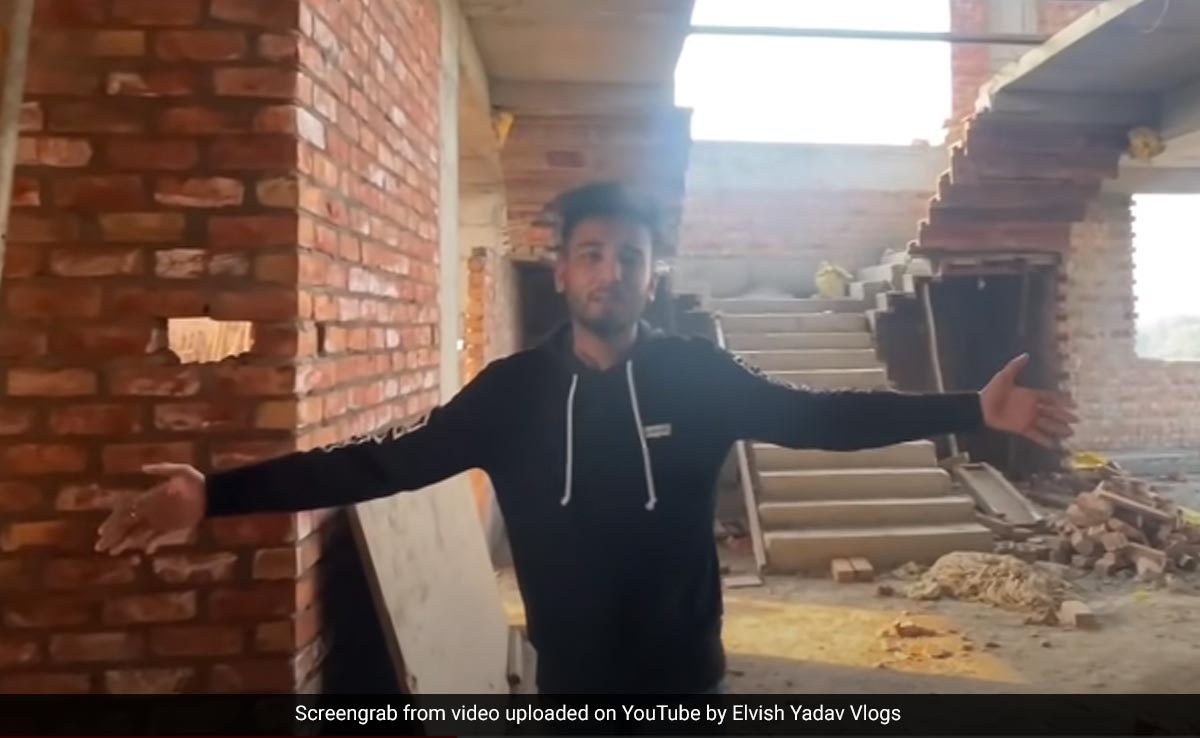 Trending: <i>Bigg Boss OTT 2</i> Winner Elvish Yadav's Video Of Work-In-Progress Home