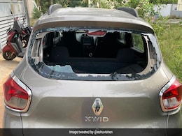 "Chased With Sword": Bengaluru Scientist Shares Photo Of Attack On His Car, Police Take Action "Chased With Sword": Bengaluru Scientist Shares Photo Of Attack On His Car, Police Take Action