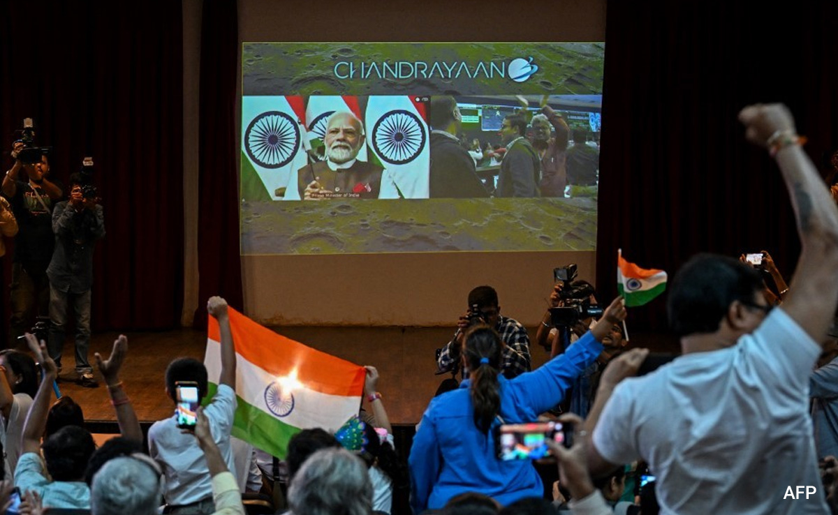 "Superpower In Space": How India's Moon Landing Made Headlines Across Globe