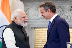 पीएम मोदी ने ग्रीस की राष्ट्रपति से की मुलाकात, चंद्रयान की सफलता पर चर्चा पीएम मोदी ने ग्रीस की राष्ट्रपति से की मुलाकात, चंद्रयान की सफलता पर चर्चा