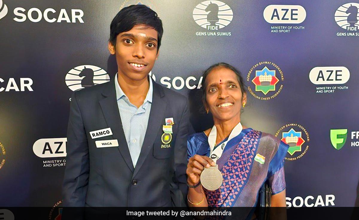 "Deserve Our Gratitude": Anand Mahindra To Gift Praggnanandhaa's Parents An Electric Car