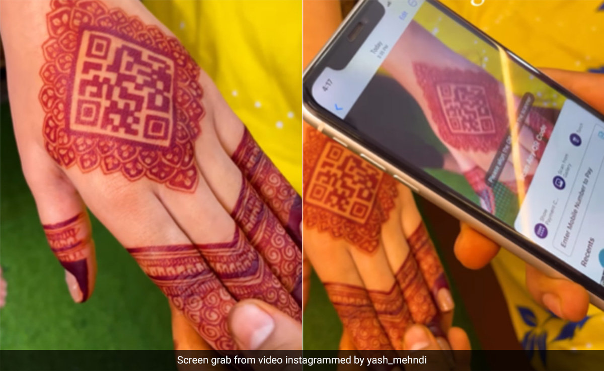 Raksha Bandhan 2023: Unique 'QR Code' Mehendi Video Goes Viral. Here's The Truth