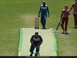 Watch: Swiss Cricketer "Channels His Inner Rhino", Effects Bizarre Run-Out Watch: Swiss Cricketer "Channels His Inner Rhino", Effects Bizarre Run-Out