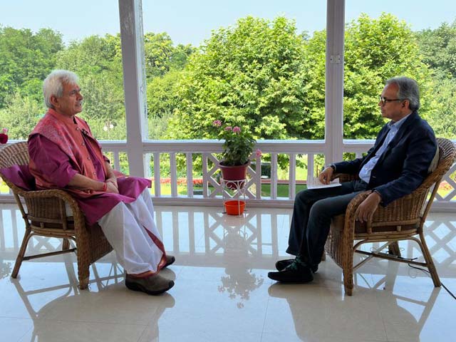 NDTV Exclusive: J&K Lt Governor Manoj Sinha In Conversation With Sanjay Pugalia