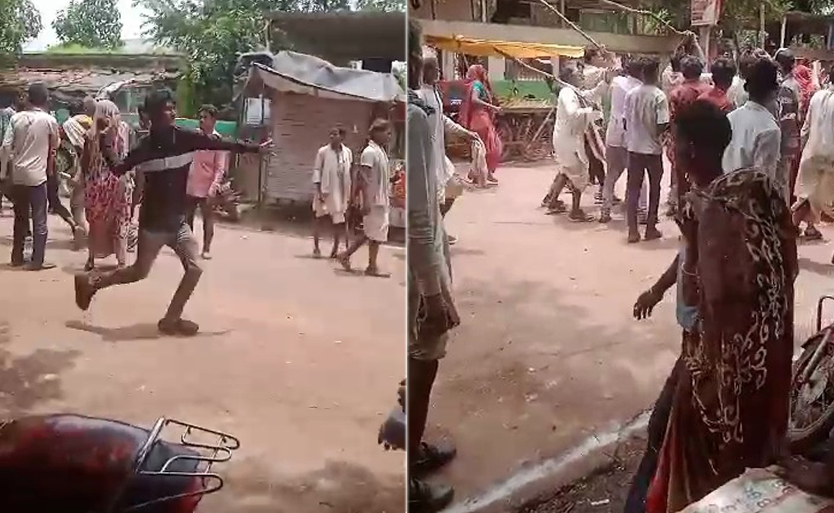 विदिशा के लटेरी में दो पक्षों में विवाद, जमकर हुआ पथराव