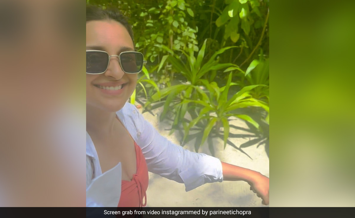 DND, Parineeti Chopra Is Busy Holidaying At A Beach Destination