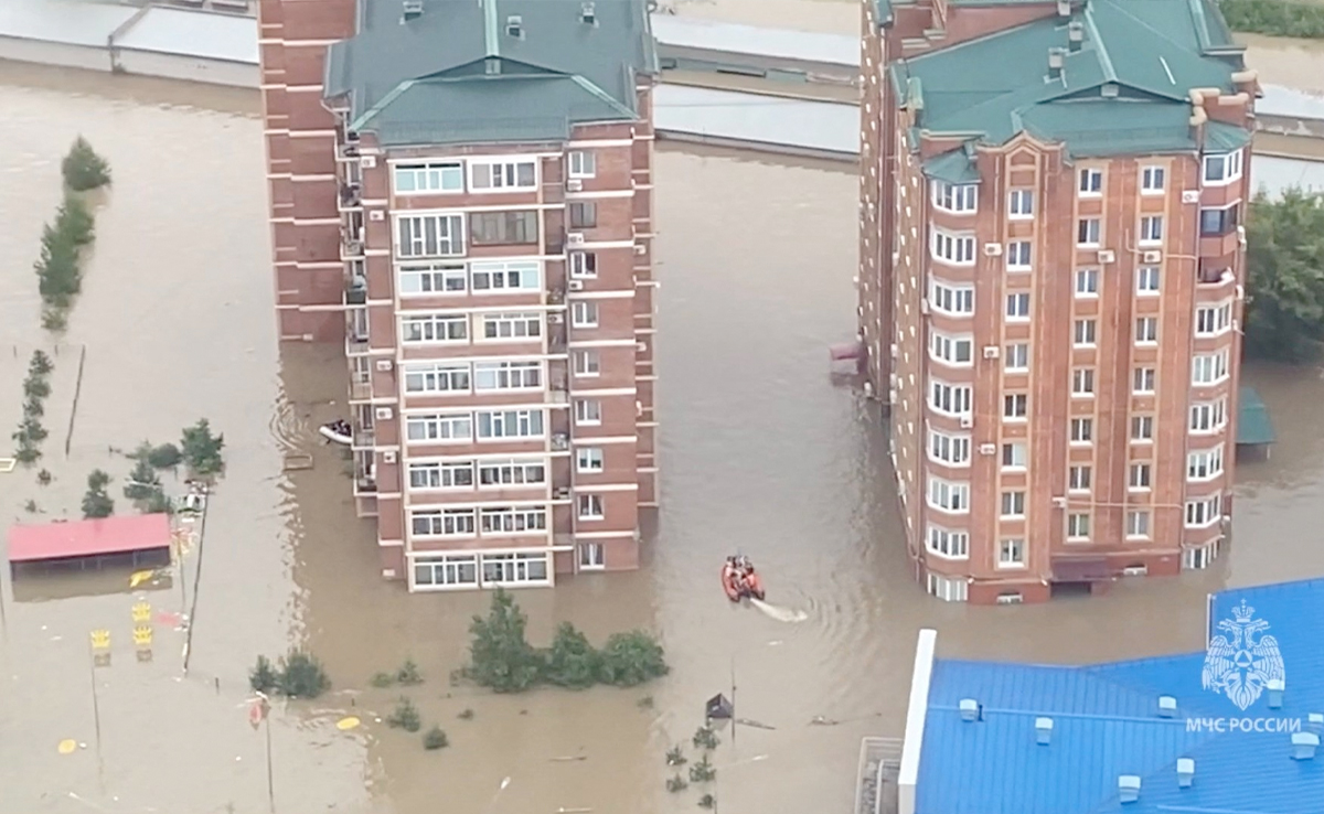 Over 2,500 People Evacuated In Russia's Far East In Wake Of Typhoon Khanun