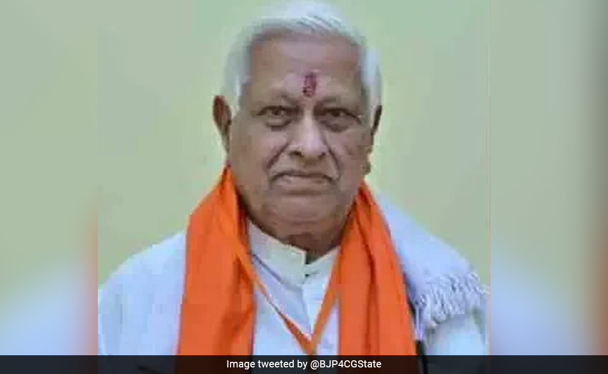 Senior BJP Leader And Ex Minister Leelaram Bhojwani Dies In Chhattisgarh