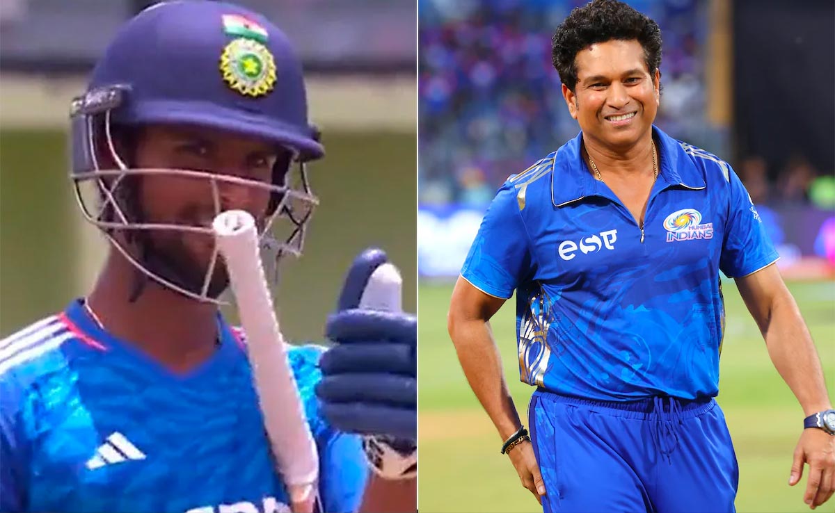 "सचिन ने कहा कि मैं तुम्हारे बारे में हर बात जानता हू", तेंदुलकर ने तिलक को न भूलने वाले शब्द