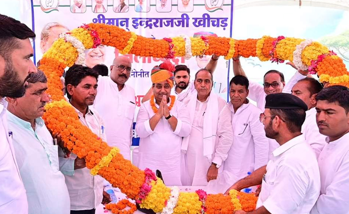 PCC चीफ गोविंद सिंह डोटासरा का चूरू में जोरदार स्वागत, बीजेपी पर साधा निशाना