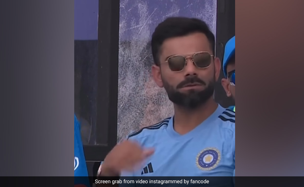 Watch: Virat Kohli's "<i>Kala Chashma</i>" Moment From 3rd ODI Sets Internet On Fire