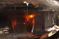 Massive Fire Breaks Out At Plywood Shop In Delhi, 11 Fire Engines On Spot Massive Fire Breaks Out At Plywood Shop In Delhi, 11 Fire Engines On Spot