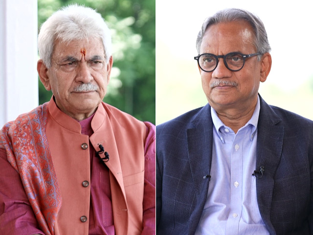 "In Last 5 Years, Most Commanders Of Terror Outfits Eliminated": J&K Lt Governor Manoj Sinha To NDTV