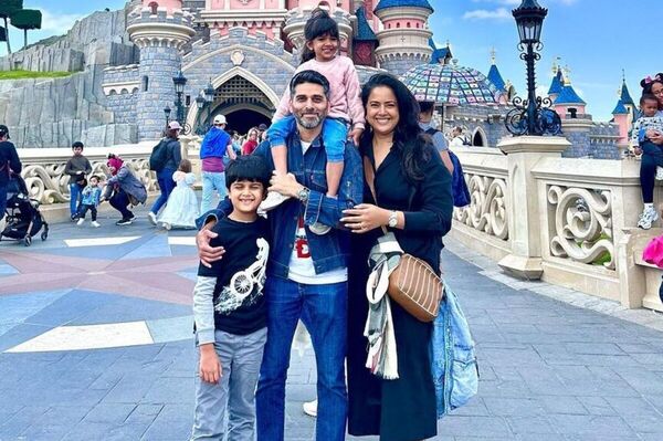 Throwback to Sameera Reddy's Enchanting Disneyland Adventure: A Dream Come True