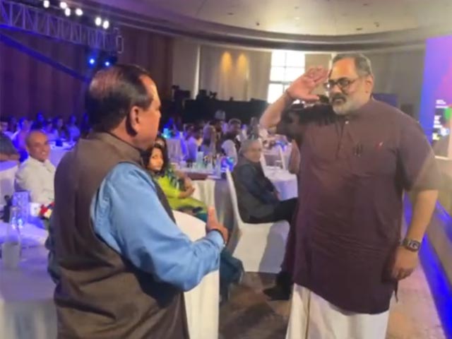At NDTV G20 Conclave, Rajeev Chandrashekhar's "Salute" To Science Minister