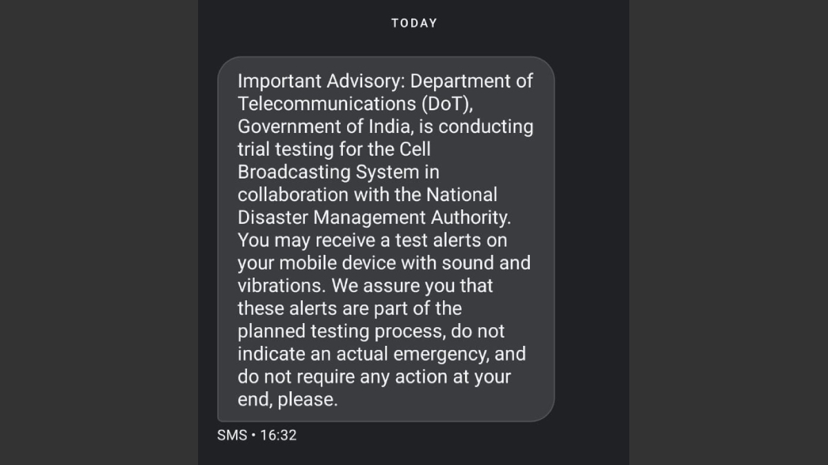 NDMA, Government Body Which Sends Emergency Alerts During Disasters