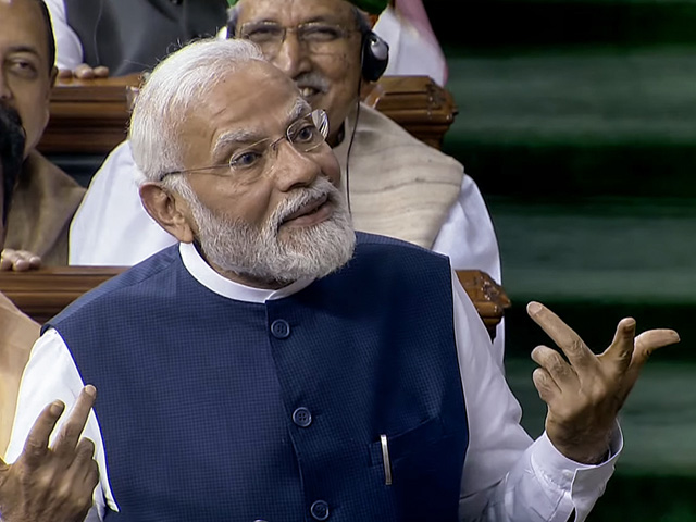 "They Divided <i>Bharat Ma</i> Into 3 Parts": PM Modi