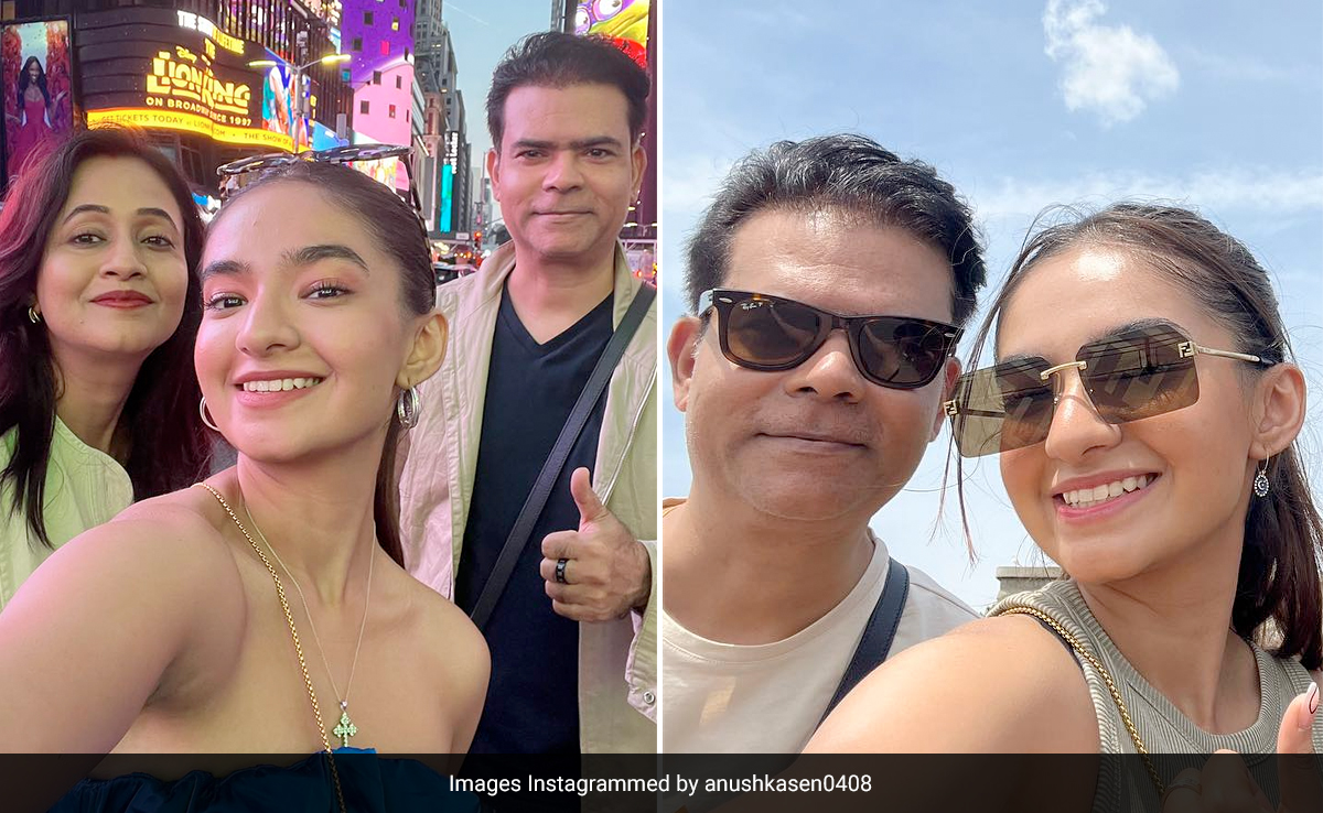 Anushka Sen And Family Have Been To 15 Countries Together. Their USA Trip Is The Latest. See Pics