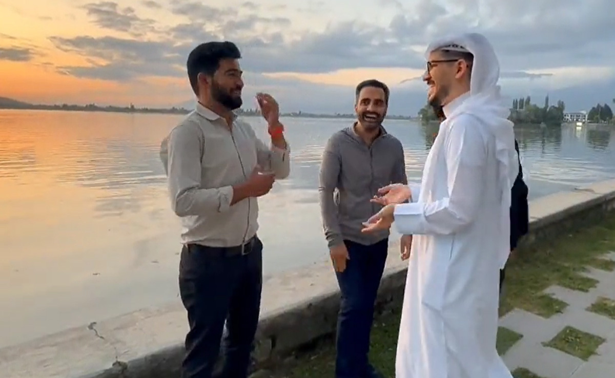 British-Arab Influencer Amjad Taha's Tweet On "Hope" In Kashmir Goes Viral