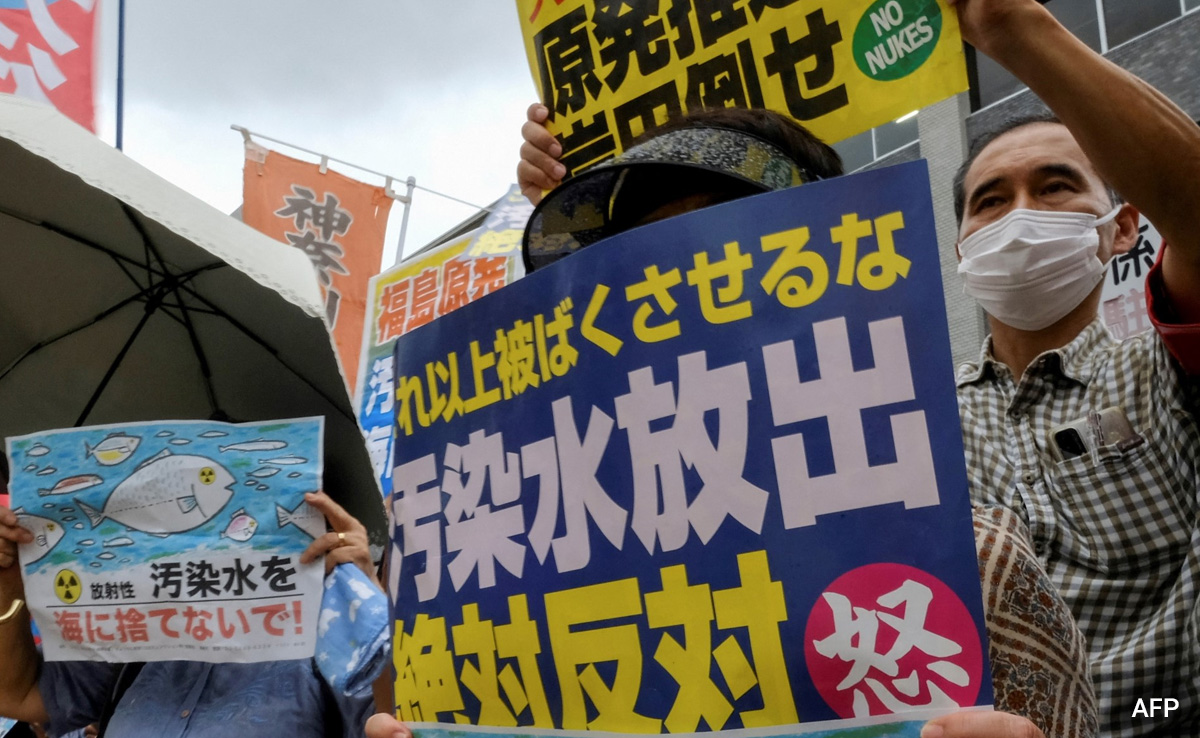 Japan Nuclear Plant's Wastewater Release To Begin Thursday Amid Protests