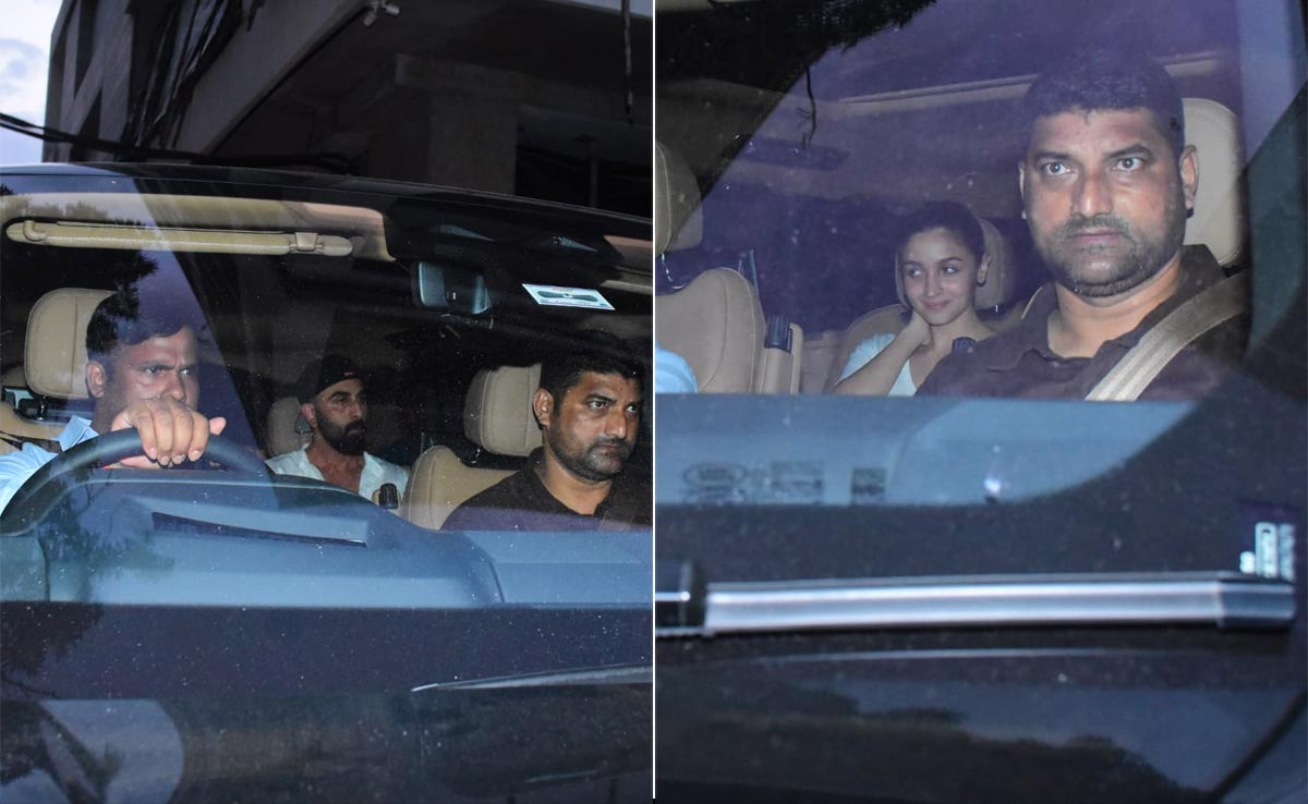 Pics: Alia Bhatt And Ranbir Kapoor Spotted At Their Work-In-Progress Bungalow