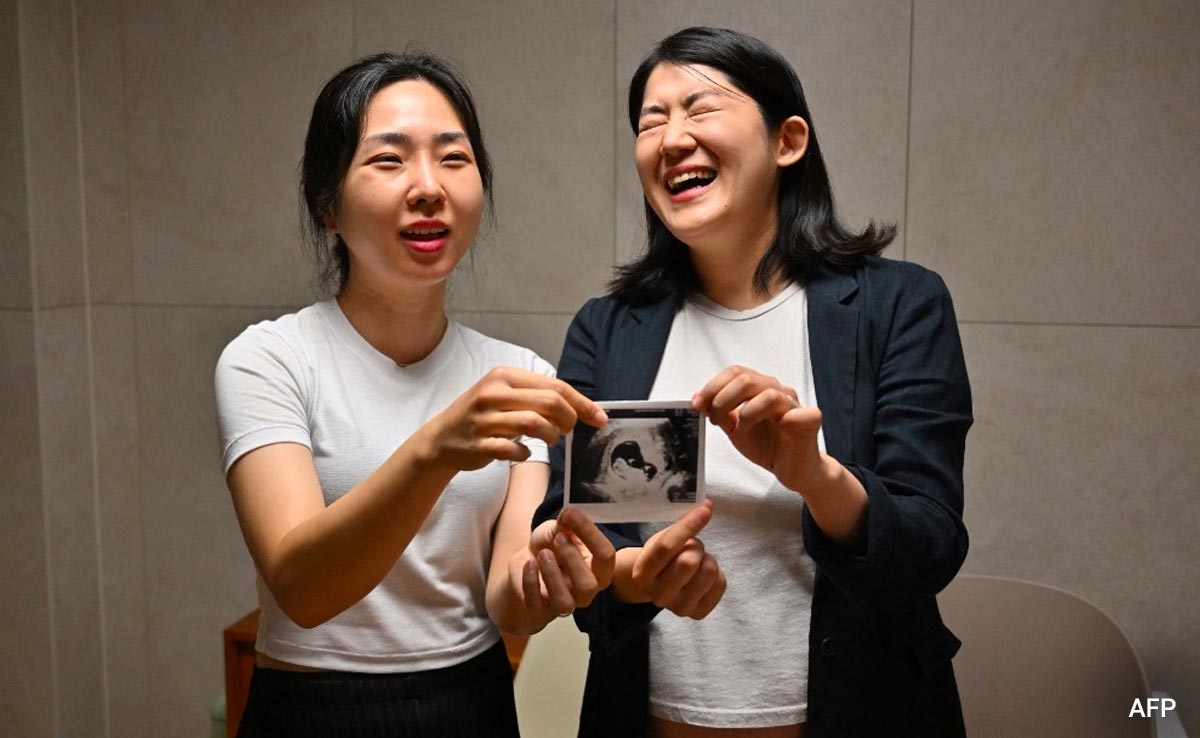 South Korea Couple Beats Same-Sex Barriers To Parenthood Amid Birth Crisis