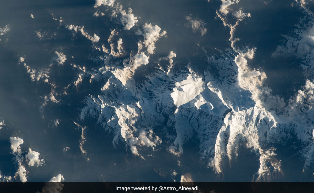 UAE Astronaut Shares Stunning View Of Himalayas From Space. See Pics