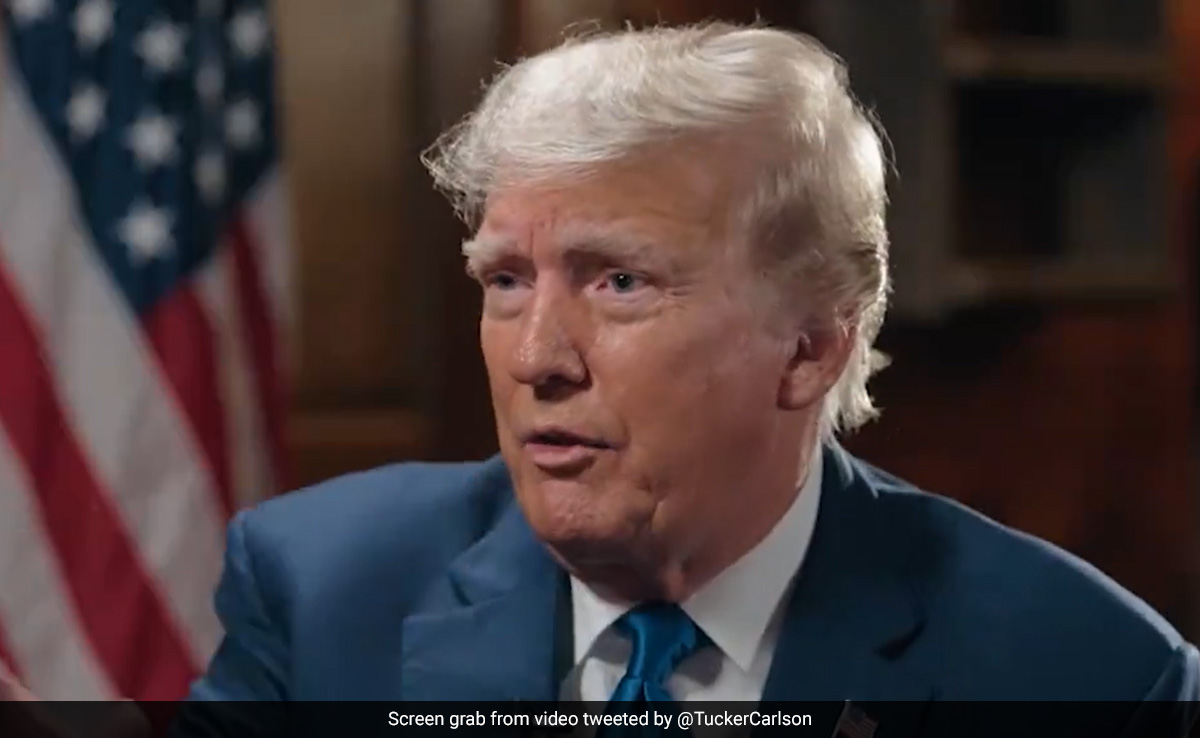 Watch: Trump Mocks Kamala Harris' Accent, Says "She Speaks In Rhyme"