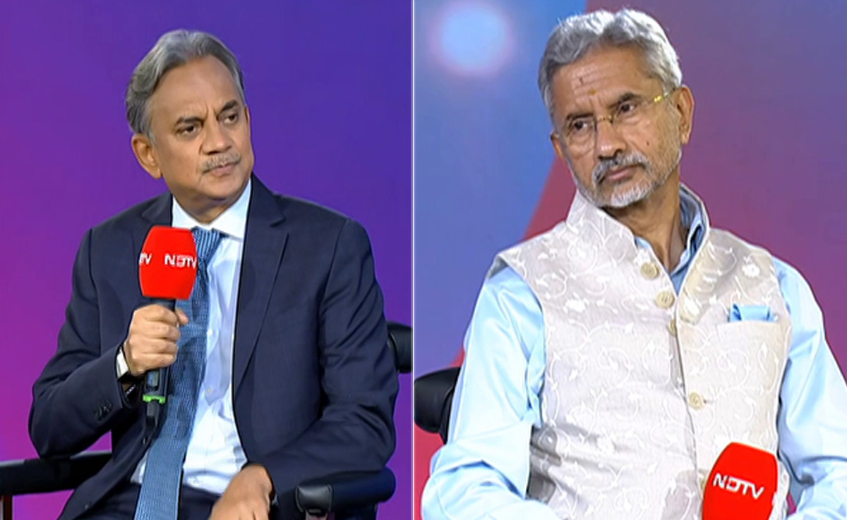 "No One Talks About Losing Stock": S Jaishankar's Swipe At Pakistan