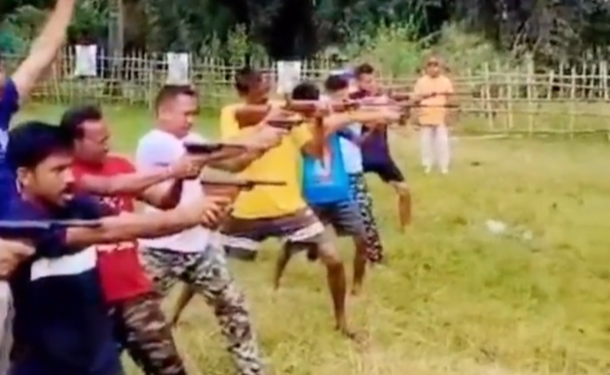 Assam Cops Probe Viral Video Of 'Arms Training Camp To Fight Love Jihad'