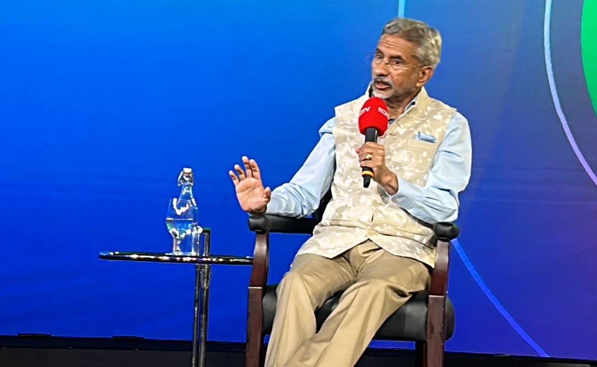 वार्ता के ख़िलाफ़ नहीं, इसी से हल निकलते हैं : दुनिया के हालात पर NDTV से बोले विदेशमंत्री एस जयशंकर