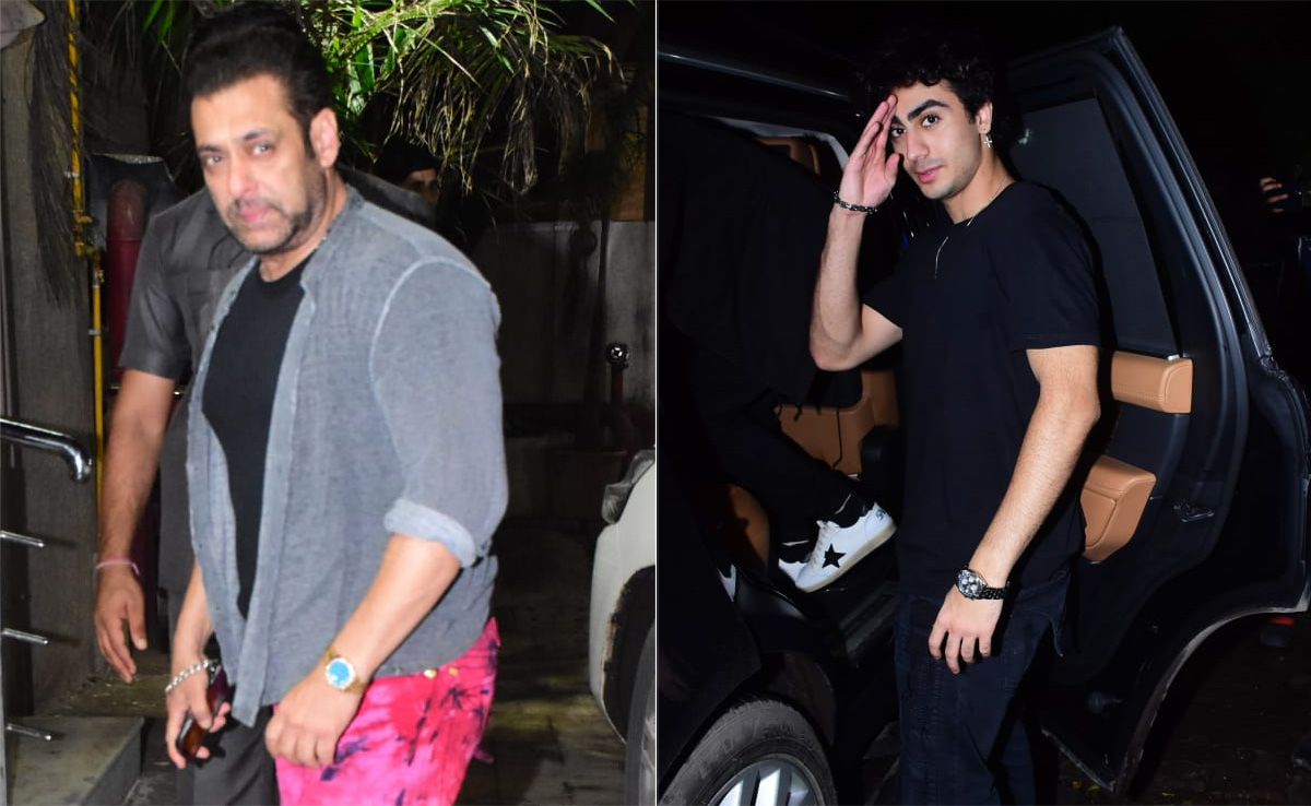 Pics: Salman, Arhaan And Others At Arbaaz Khan's Birthday Bash