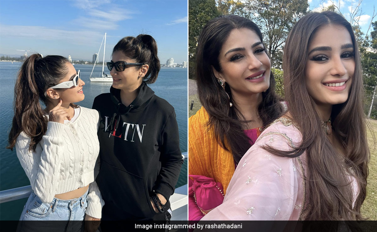 No Matter Where In The World She Goes, Raveena Tandon Is Daughter Rasha Thadani's Favourite Travel Buddy