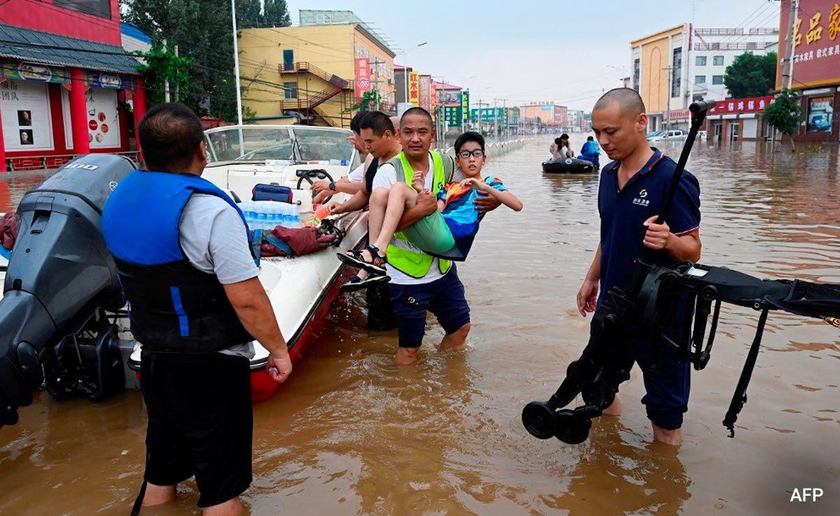 29 Dead, 16 Missing After Severe Floods In China's Hebei