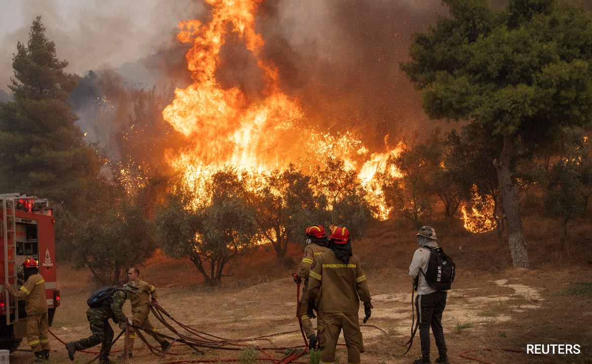 18 Bodies Found In Villages Hit By Wildfires In Northern Greece