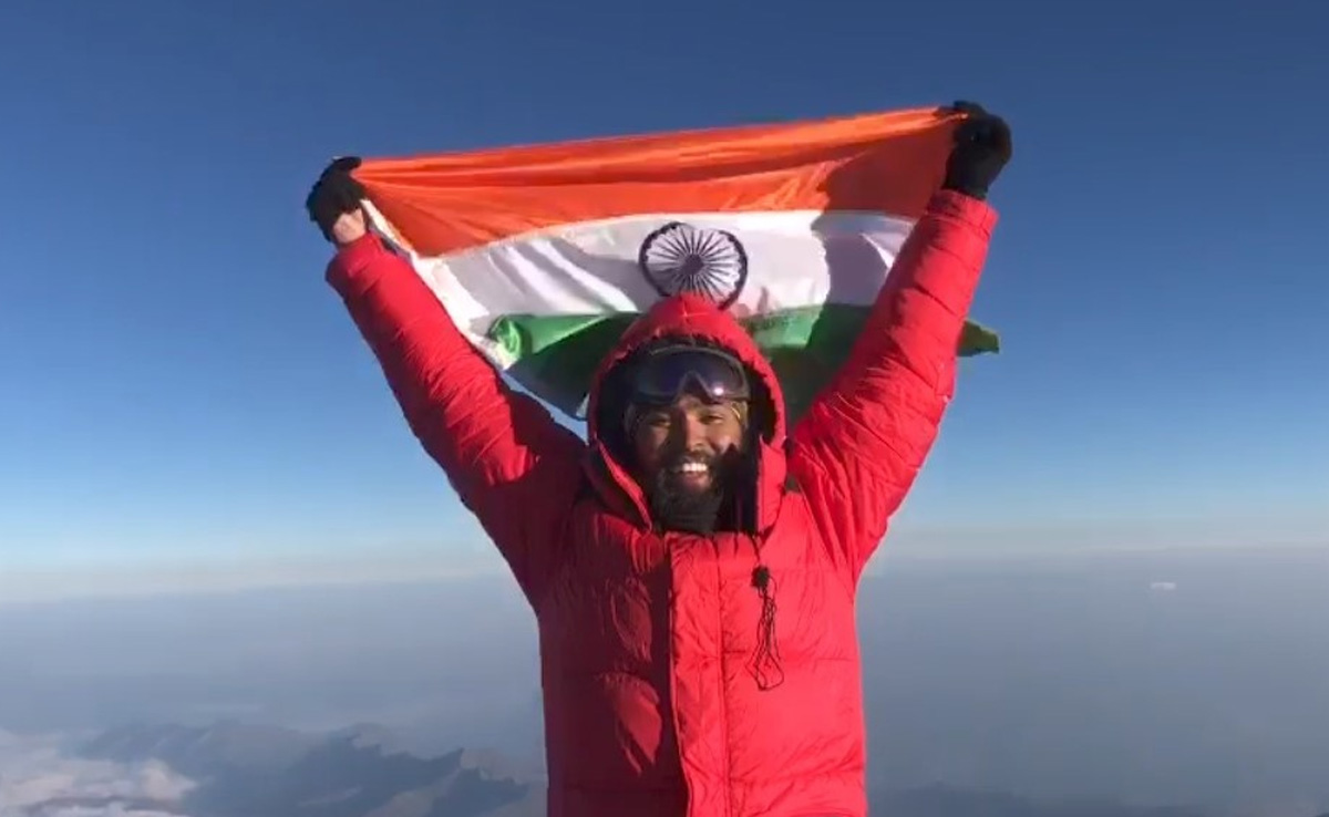 जबलपुर के अंकित सेन ने बढ़ाया देश का मान, यूरोप के सबसे ऊंचे शिखर पर फहराया तिरंगा