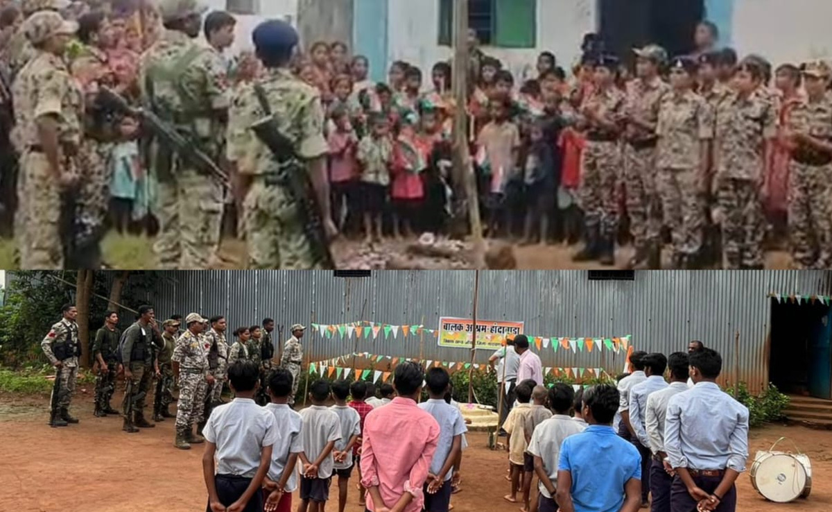 दंतेवाड़ा में बदलाव की बयार: पहली बार बुरगुम, बड़ेगादम, तुमरीगुंडा में फहराया तिरंगा