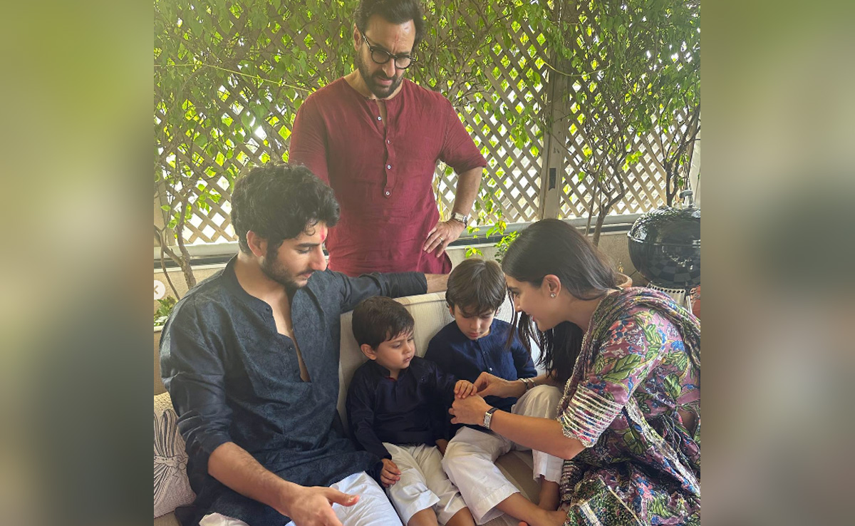 Raksha Bandhan 2023: Inside Big Sister Sara Ali Khan's Celebrations With Brothers Taimur And Jeh